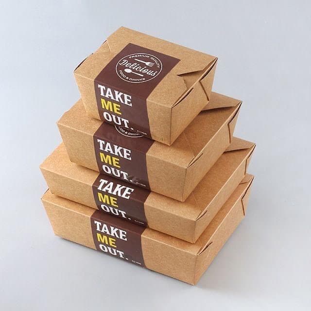 Kraft Takeout Boxes